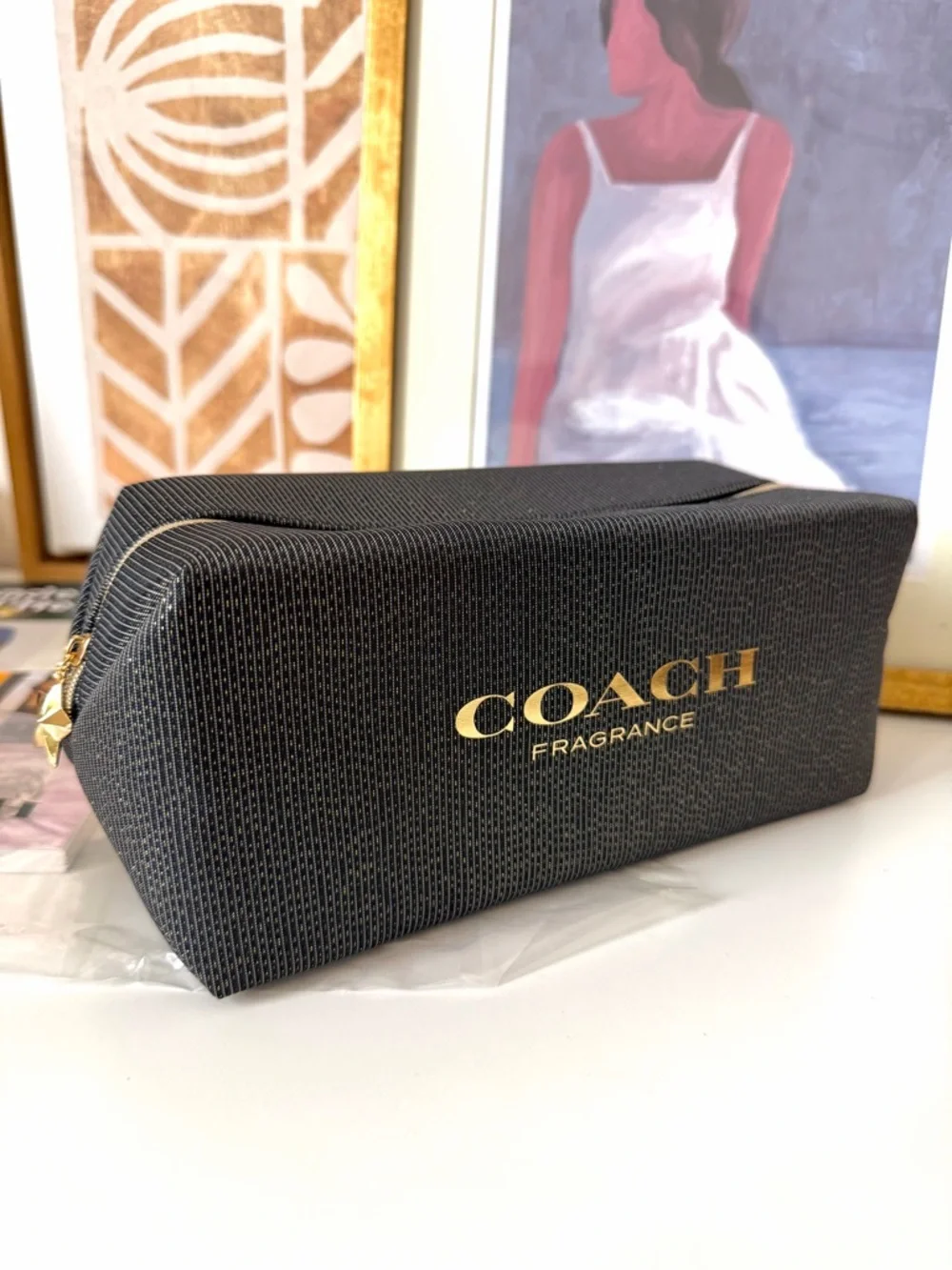 Coach Zip Cosmetic Bag